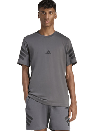 T-SHIRT GRIGIA ADIDAS FUTURE ICONS DA UOMO