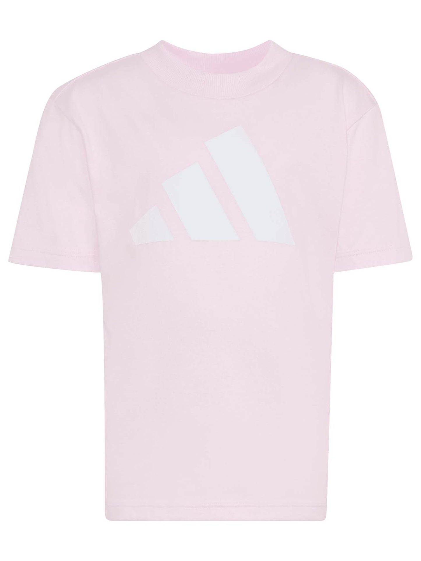 Adidas KD6001 Pink, t-shirt a maniche lunghe unisex bambino rosa