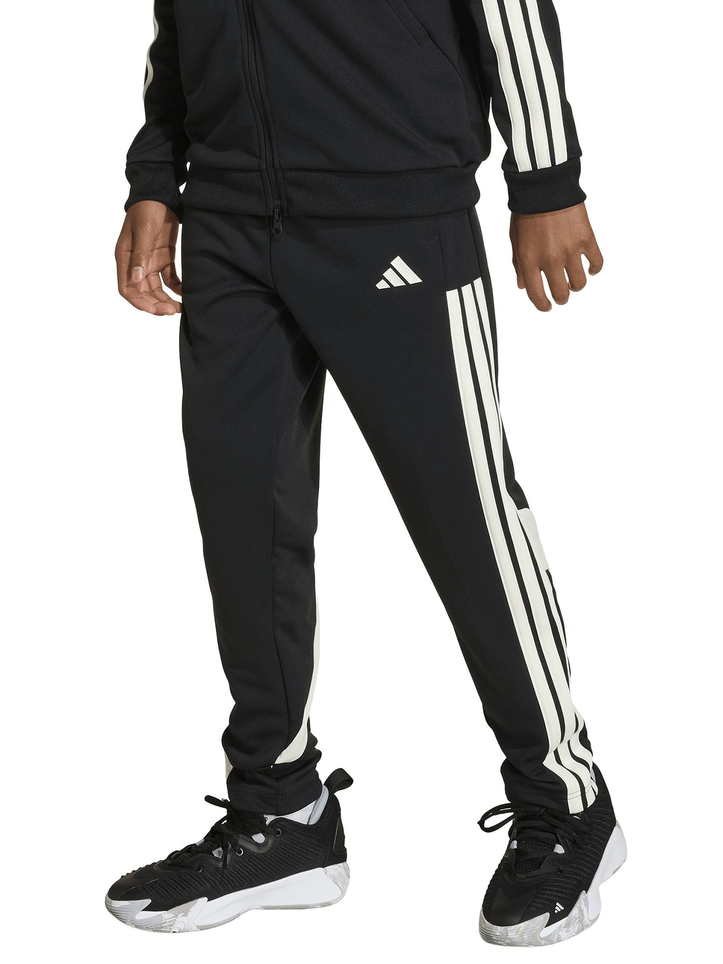Pantaloni sportivi Adidas House of Tiro bimbo/a neri