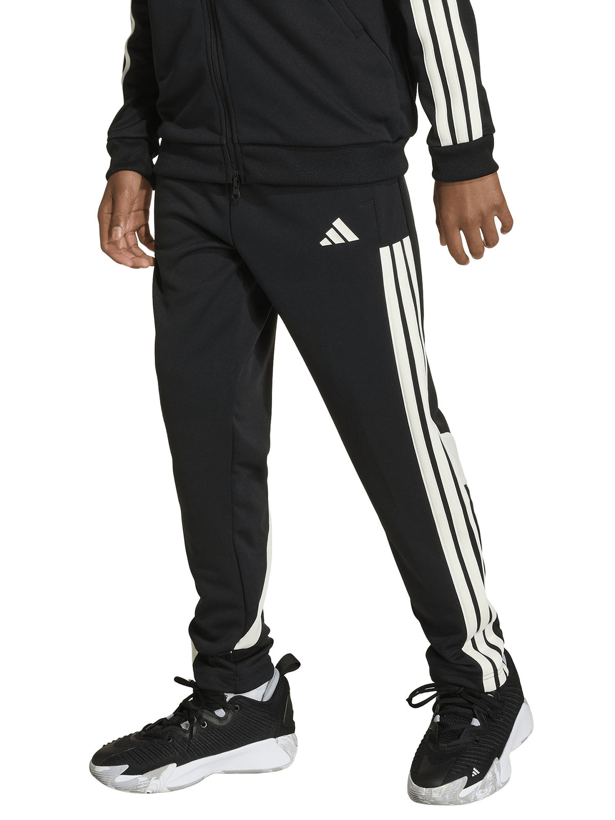 Adidas b pantalone p da bambino/a nero