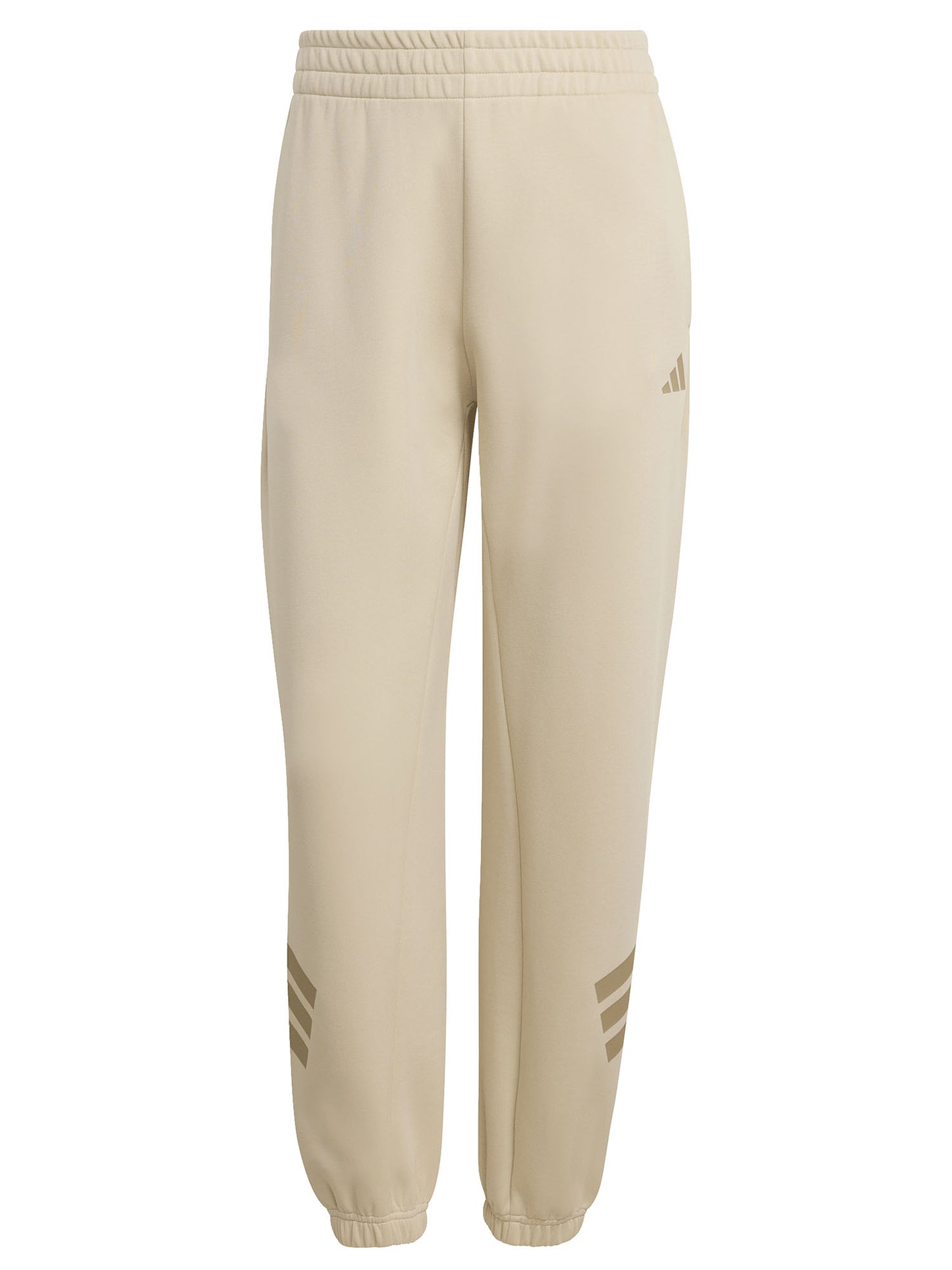 Pantaloni sportivi beige Adidas Future Icons 3-Stripes da donna