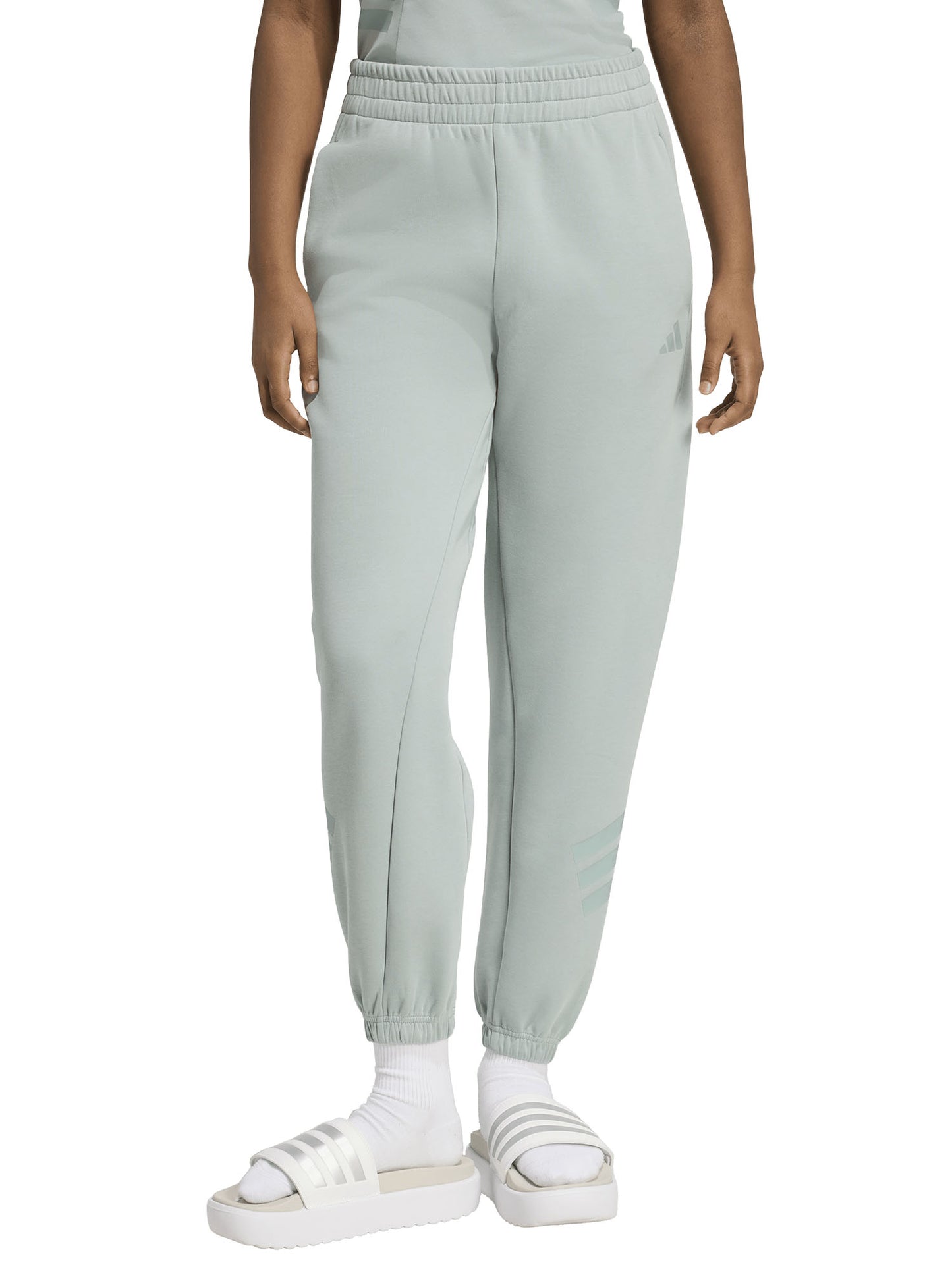 Pantaloni verde adidas Future Icons 3-Stripes da donna per un look casual