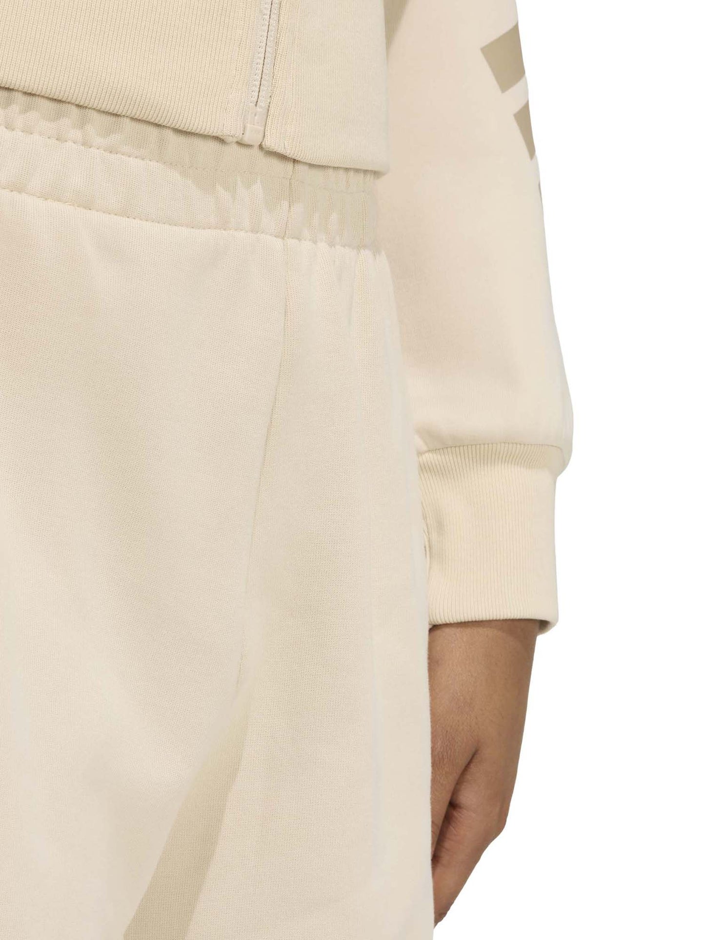 Shorts beige Adidas Future Icons da donna in cotone e poliestere