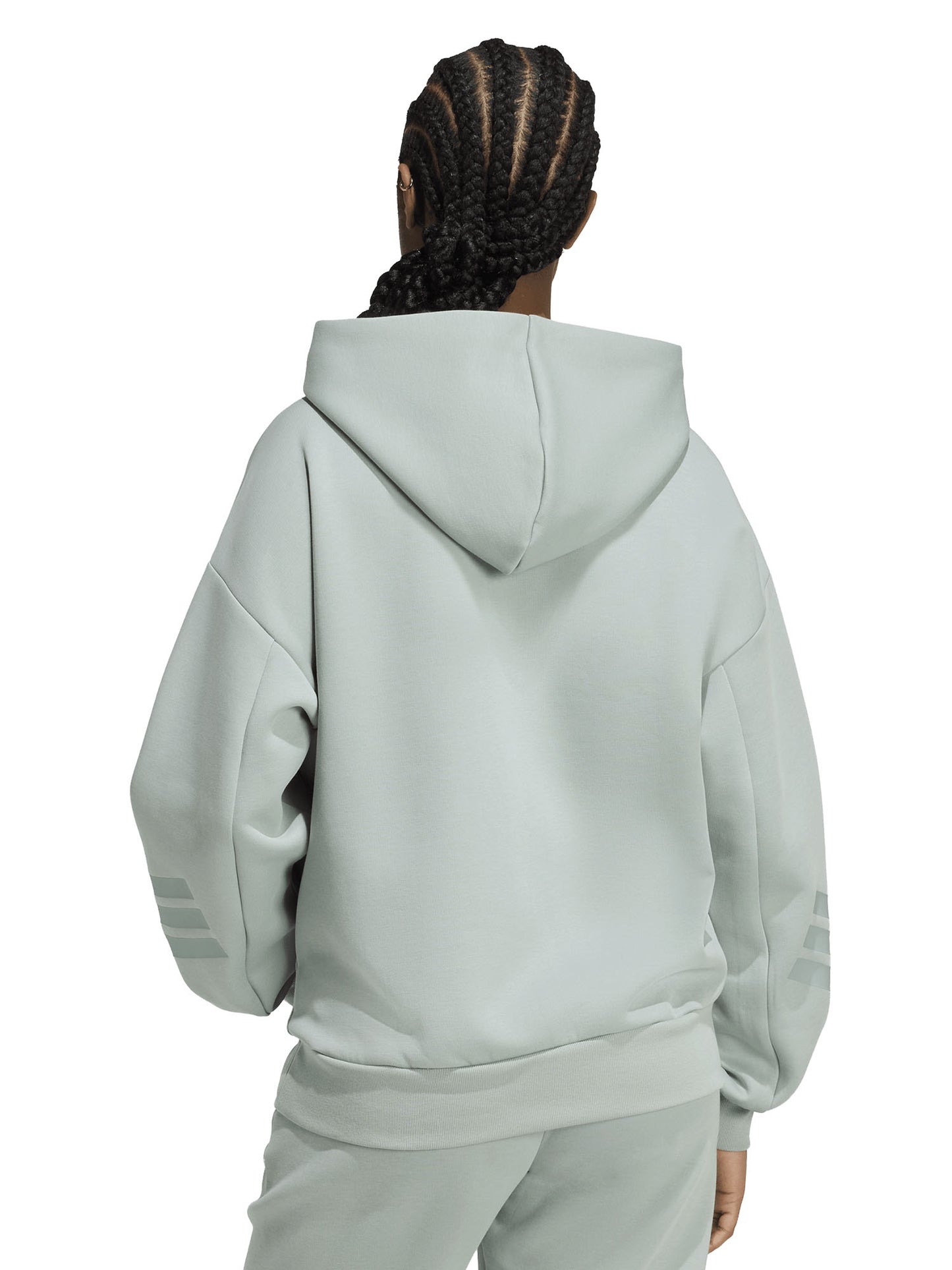 Felpa con cappuccio Future Icons Adidas da donna verde