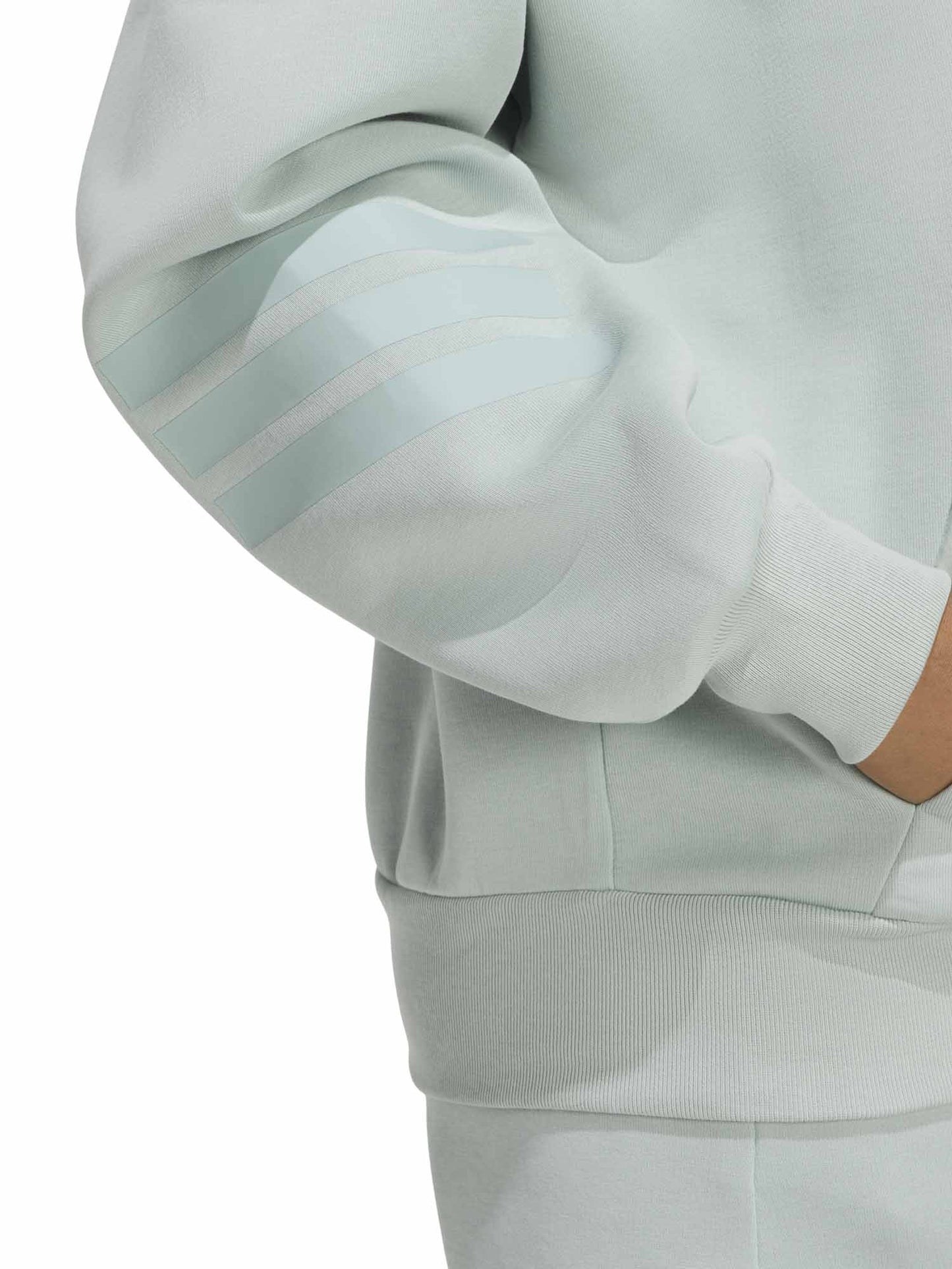 Felpa con cappuccio Future Icons Adidas da donna verde