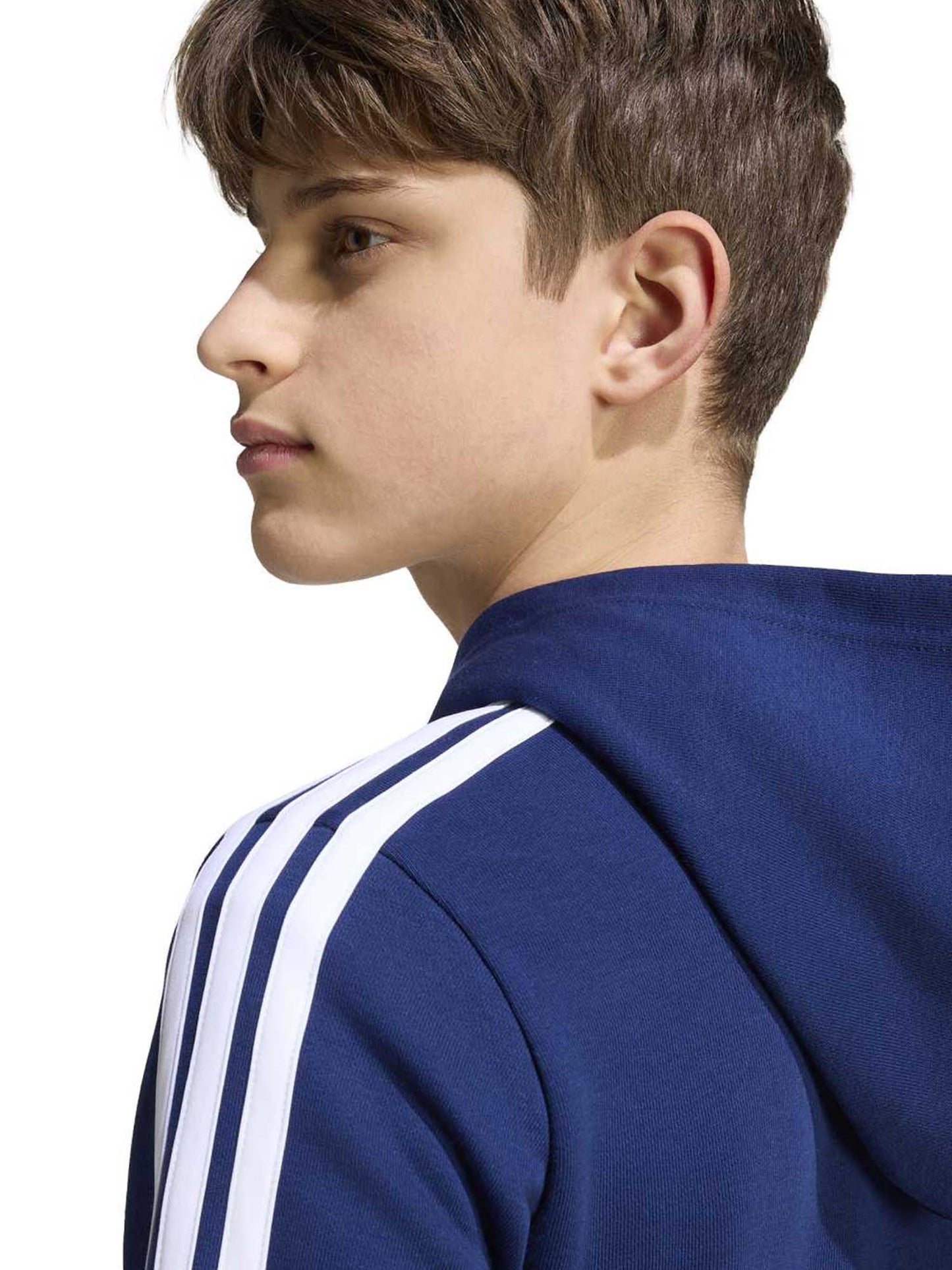 Adidas Codes Collegiate Graphic Hoodie, felpa Unisex bambino blu