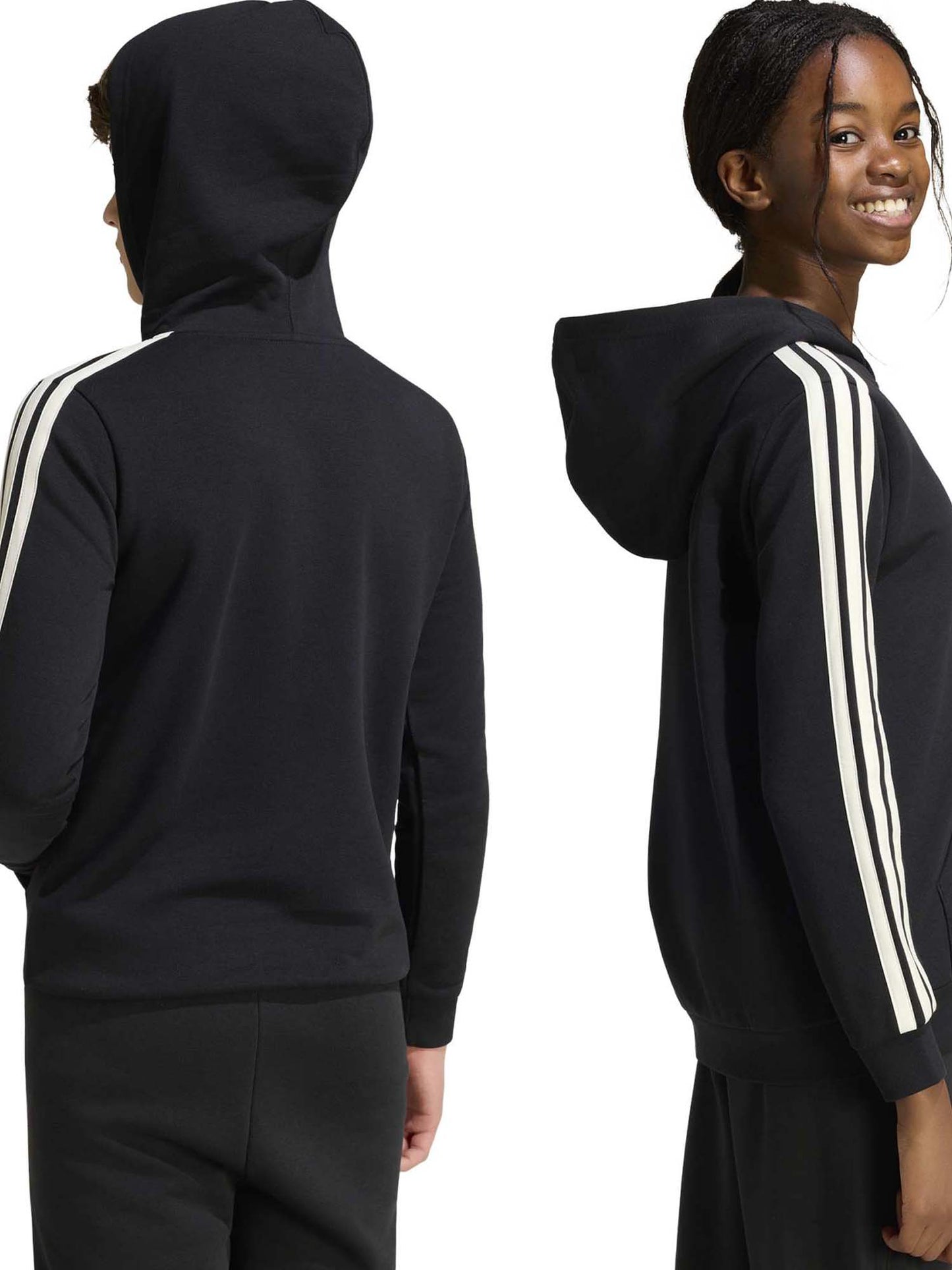 Adidas Codes Collegiate, felpa Unisex bambino nera