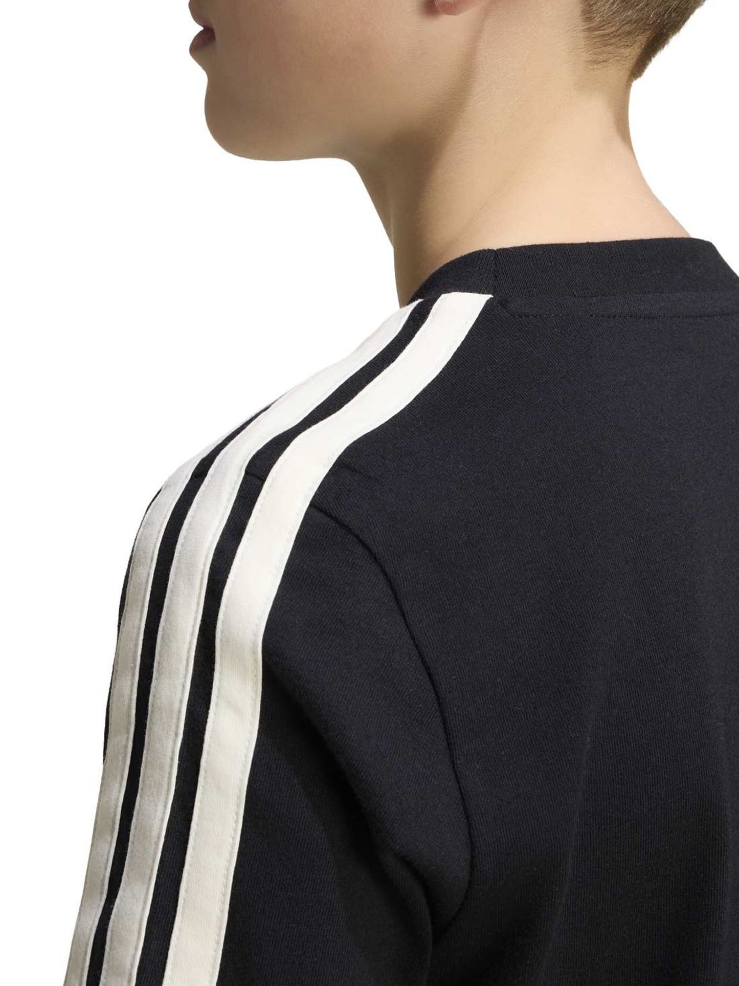Adidas Collegiate Graphic, t-shirt a maniche lunghe Unisex bambino nero