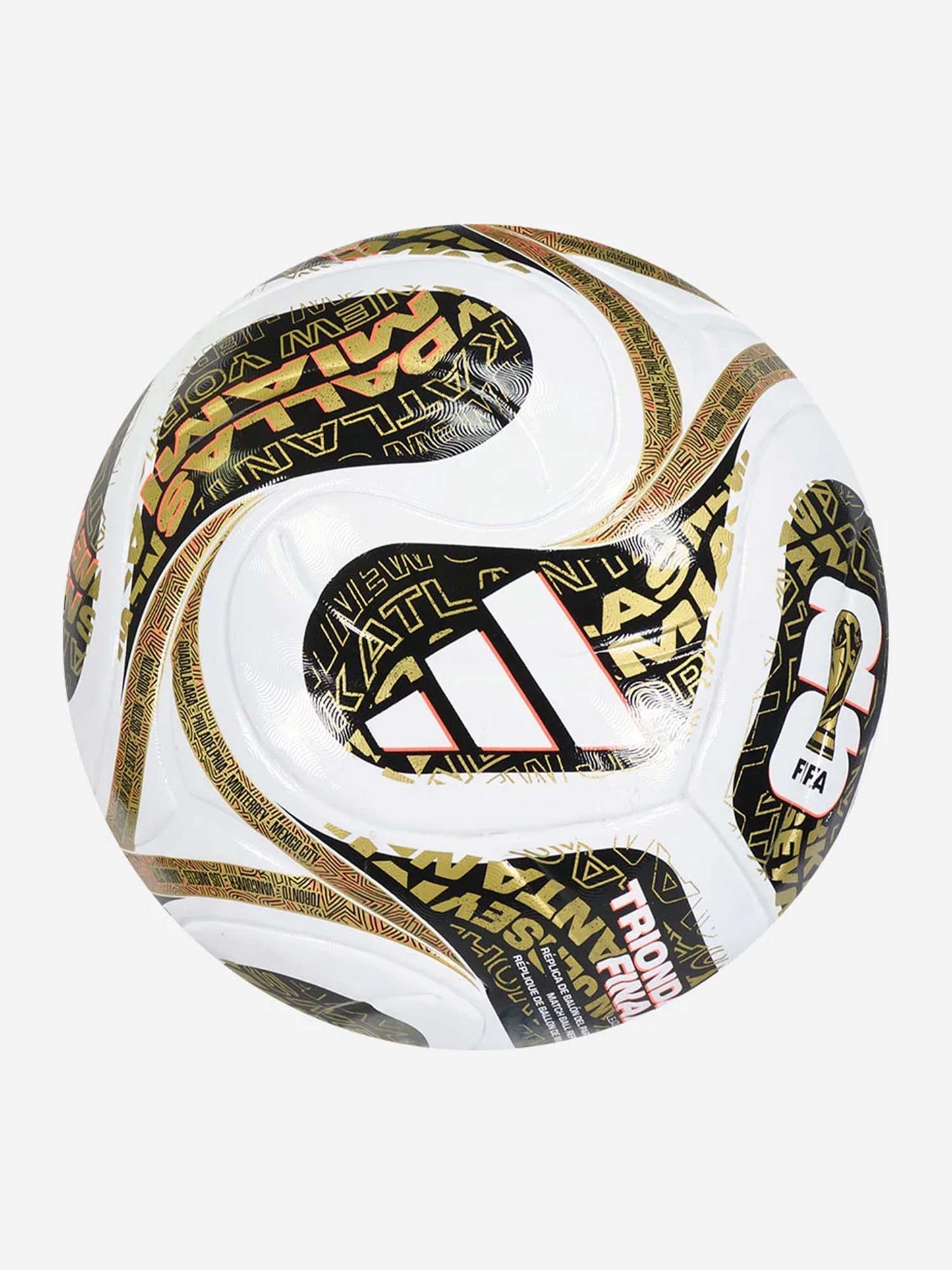 Adidas Trionda Finals League Ball, pallone Unisex adulto oro