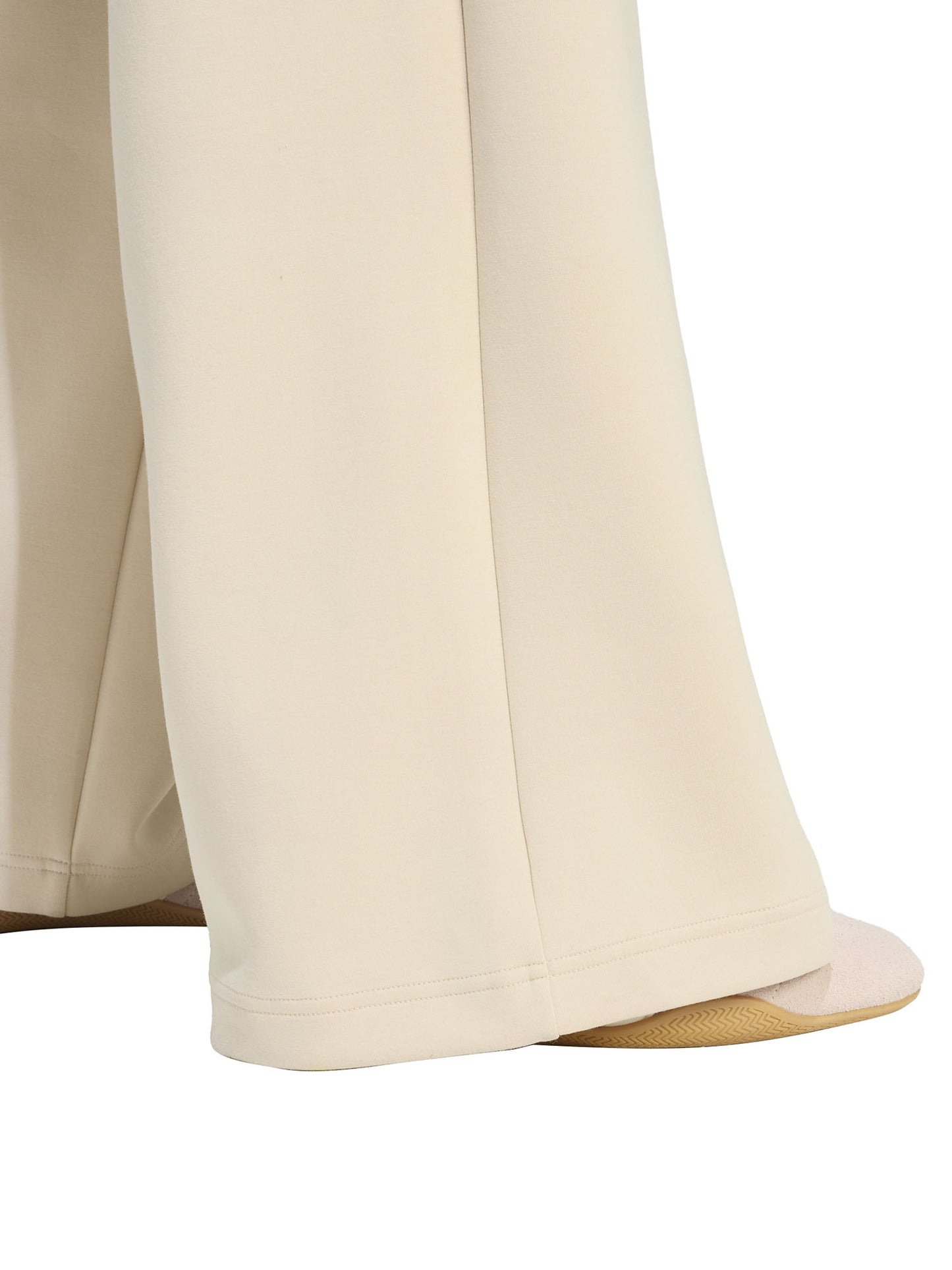 Pantaloni sportivi Soft Lux beige da donna di Adidas