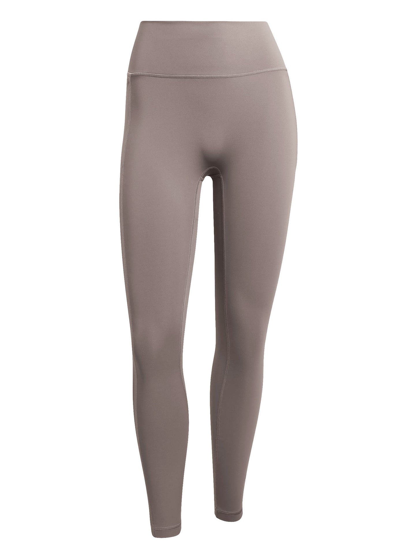 Leggings training Adidas Optime Workout 3-Stripes grigio da donna