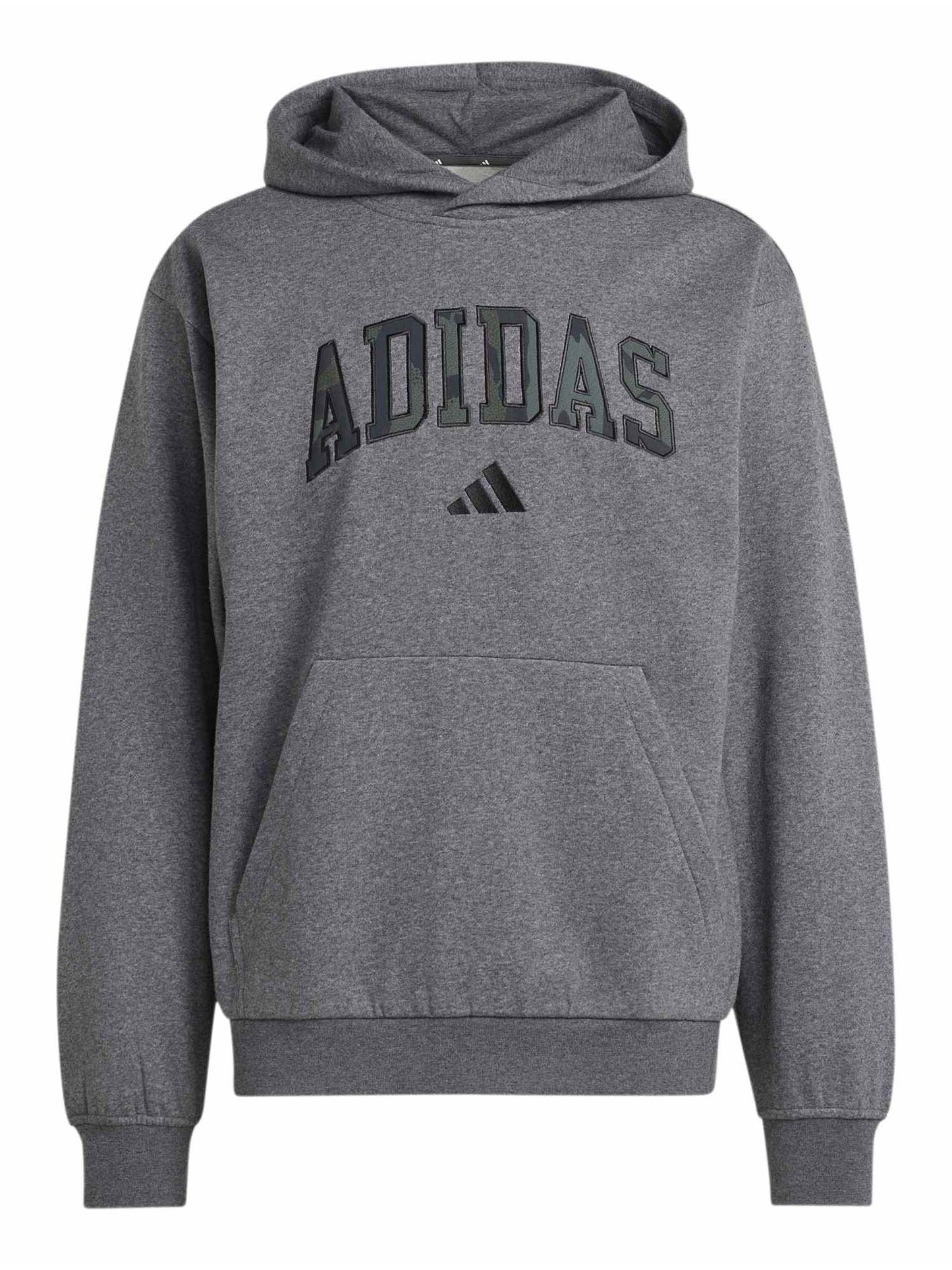 Adidas Seasonal Essentials Camo, felpa da uomo grigia