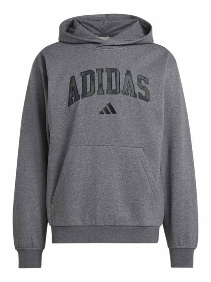 Adidas Seasonal Essentials Camo, felpa da uomo grigia