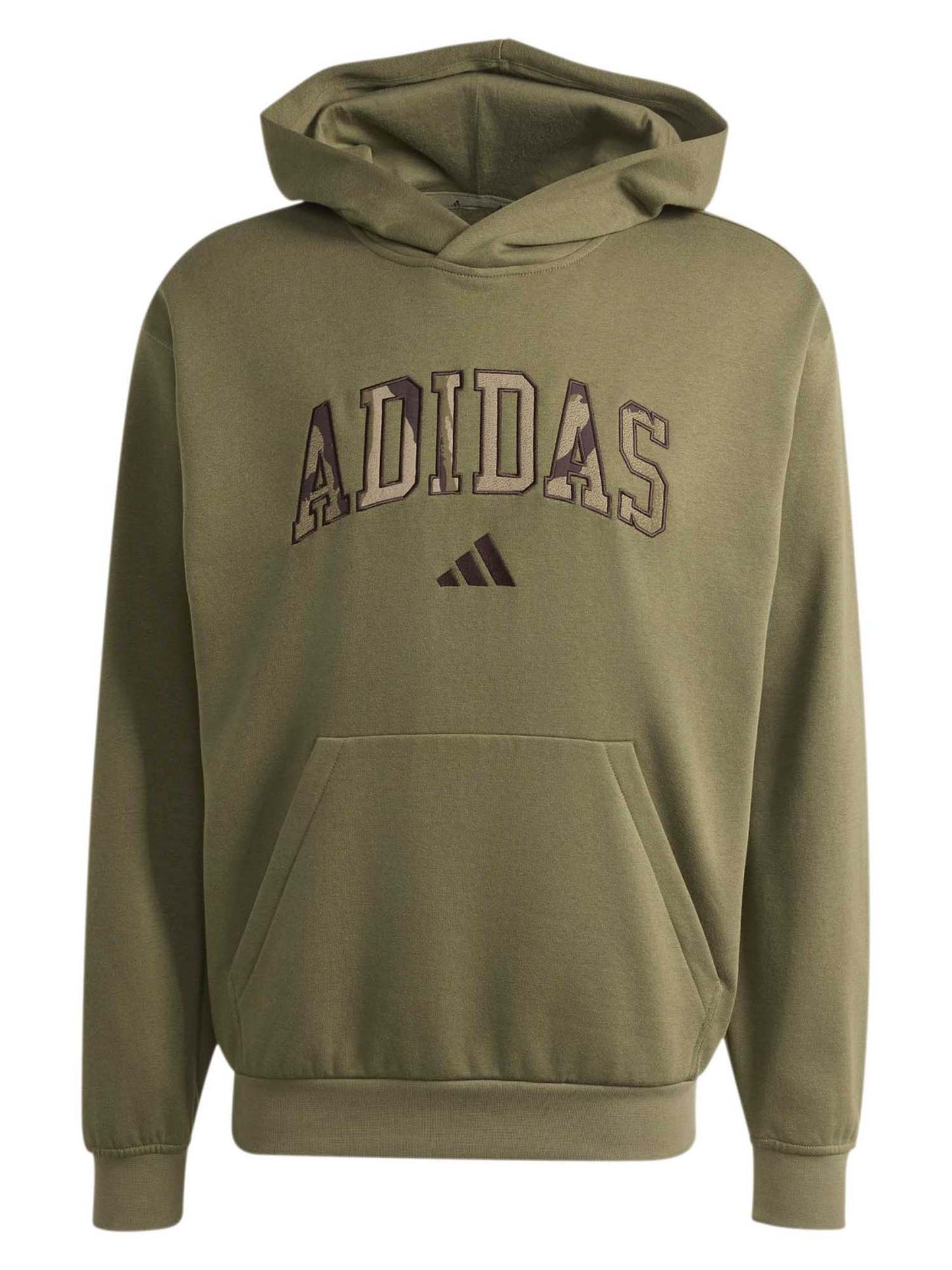 Adidas Seasonal Essentials Camo, felpa da uomo verde