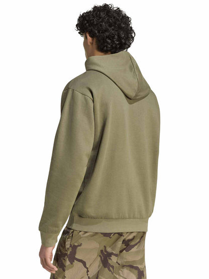 Adidas Seasonal Essentials Camo, felpa da uomo verde