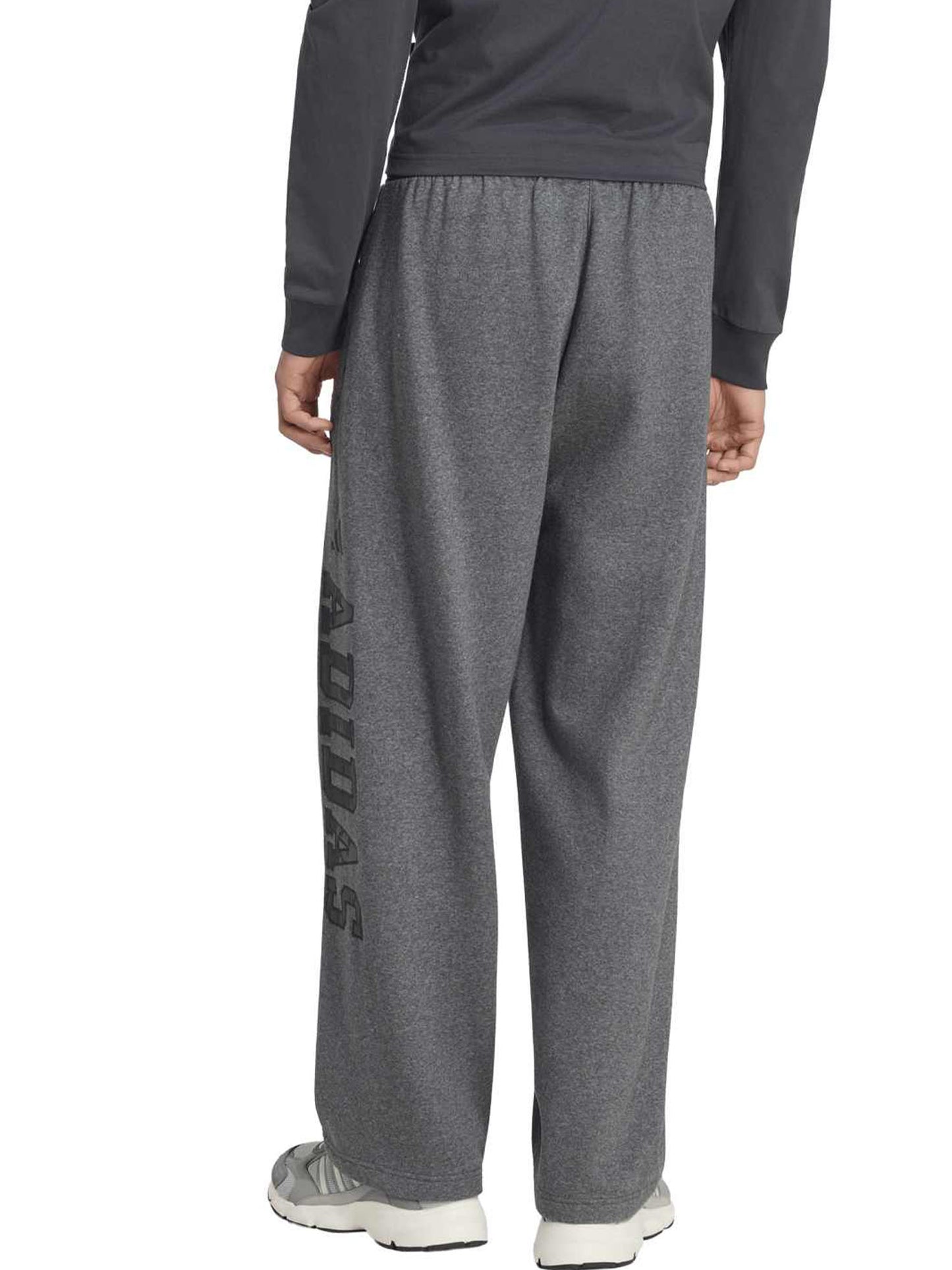 Adidas Seasonal Essentials Camo Fleece Pants, pantalone da uomo grigio