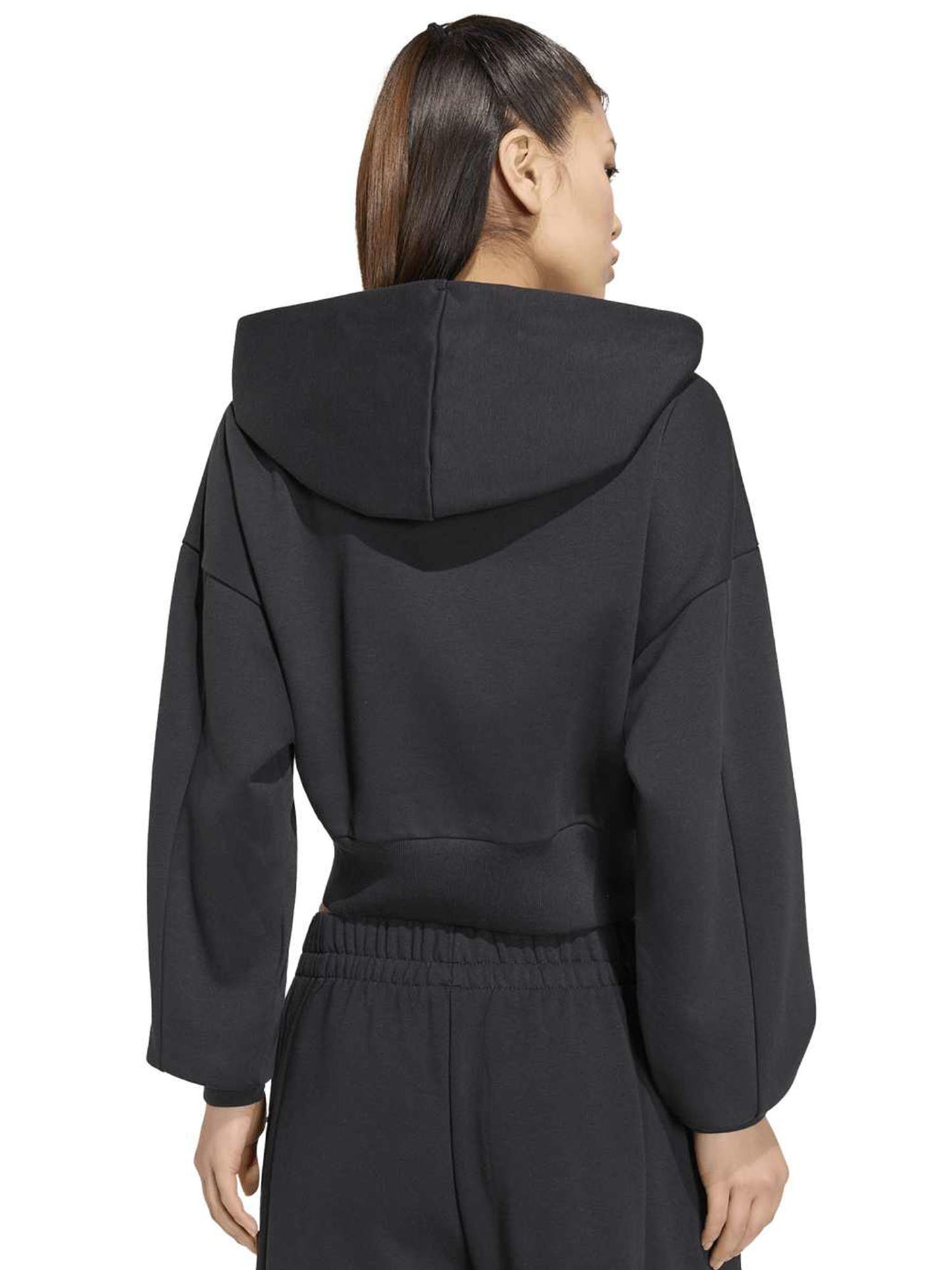 Adidas Essentials Contemporary Fleece, felpa da donna nera
