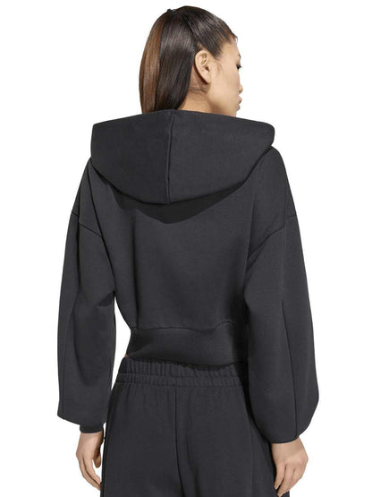 Adidas Essentials Contemporary Fleece, felpa da donna nera