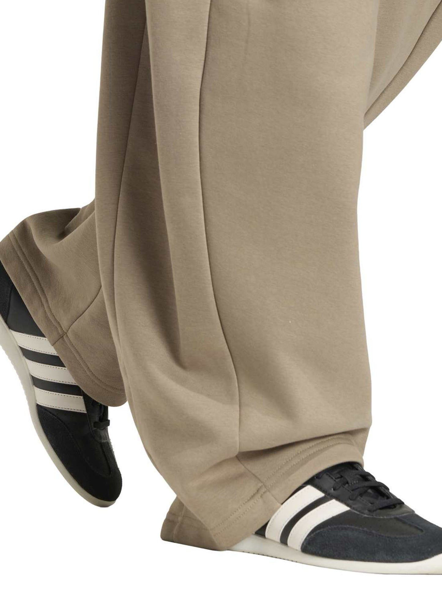 Adidas Essentials Contemporary Fleece Barrel, pantalone da donna marrone