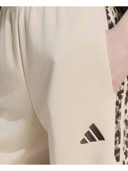Adidas Seasonal Essentials, pantalone sportivo da donna beige
