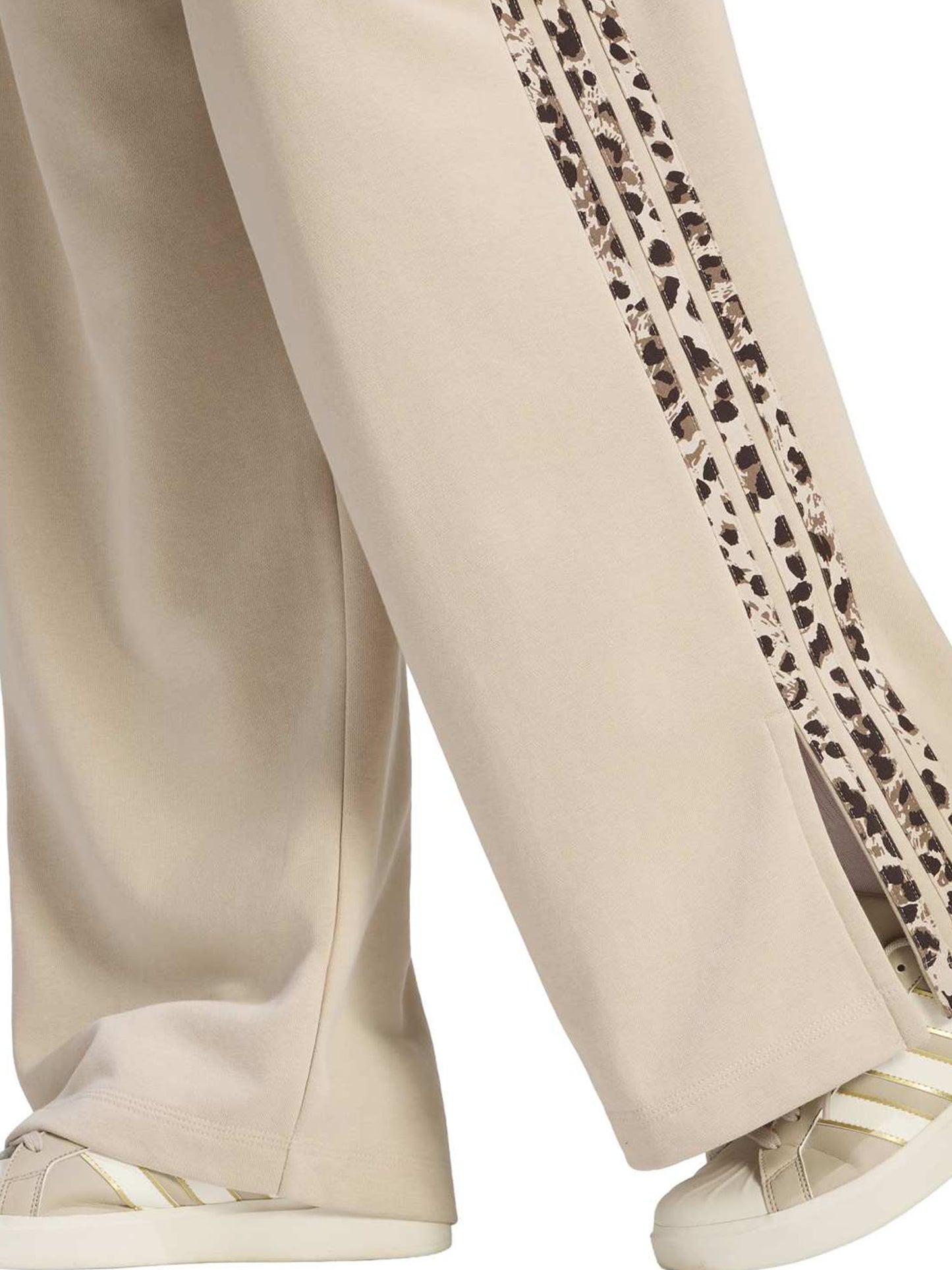 Adidas Seasonal Essentials, pantalone sportivo da donna beige