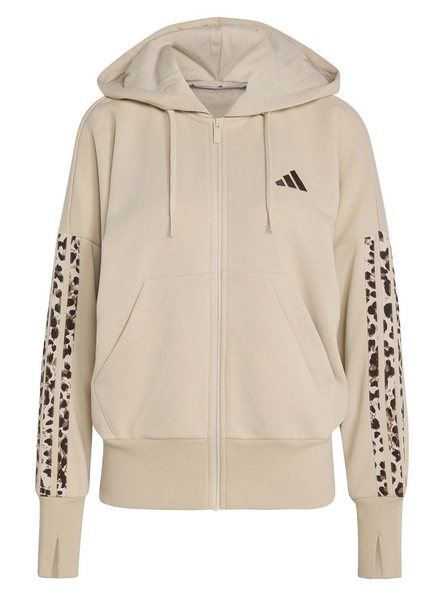 Adidas Leo Ft, felpa da donna beige