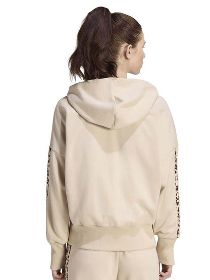 Adidas Leo Ft, felpa da donna beige