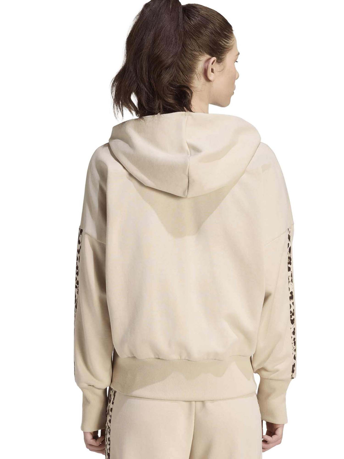 Adidas felpa leo ft da donna beige