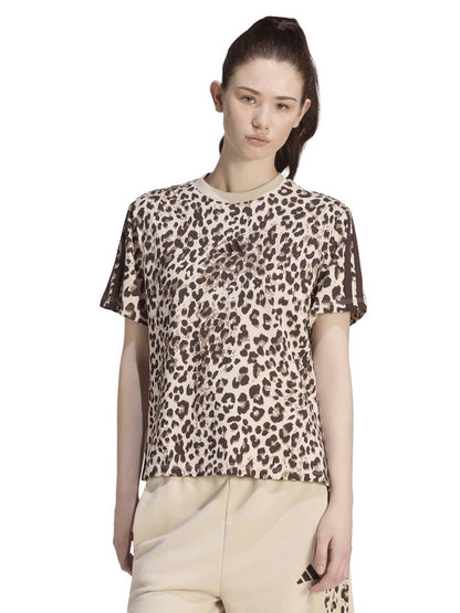 Adidas Seasonal Essentials, t-shirt maniche corte da donna animalier