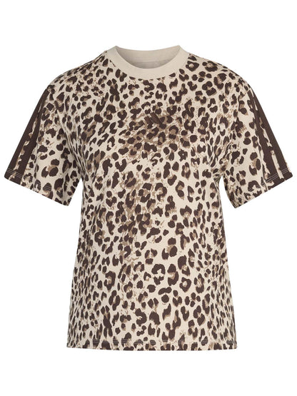 Adidas Seasonal Essentials, t-shirt maniche corte da donna animalier