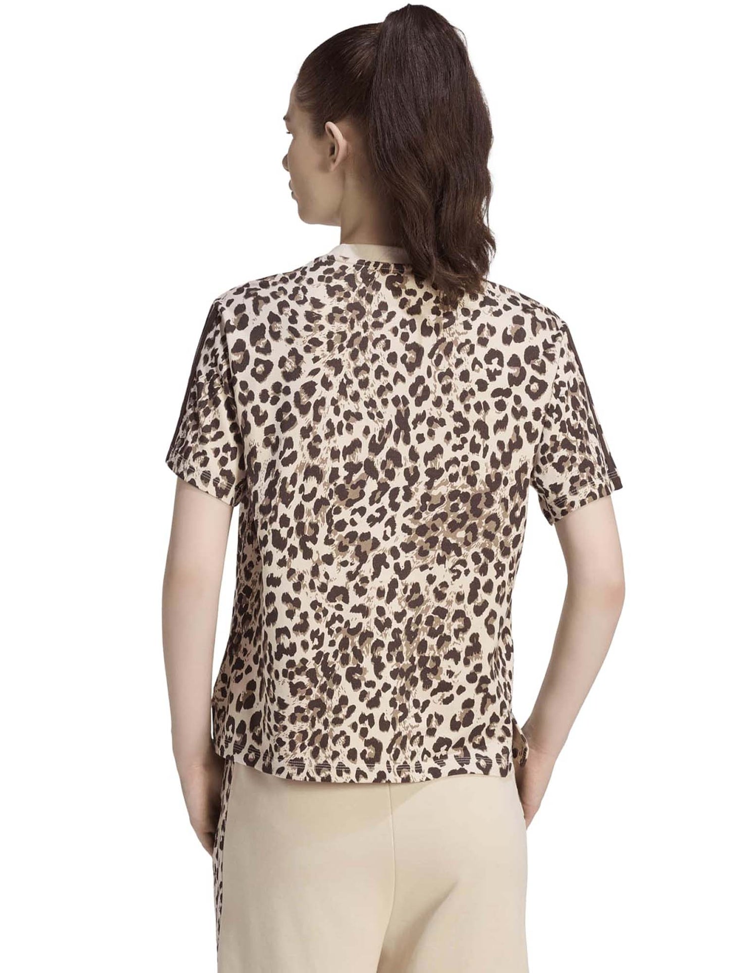 Adidas Seasonal Essentials, t-shirt maniche corte da donna animalier