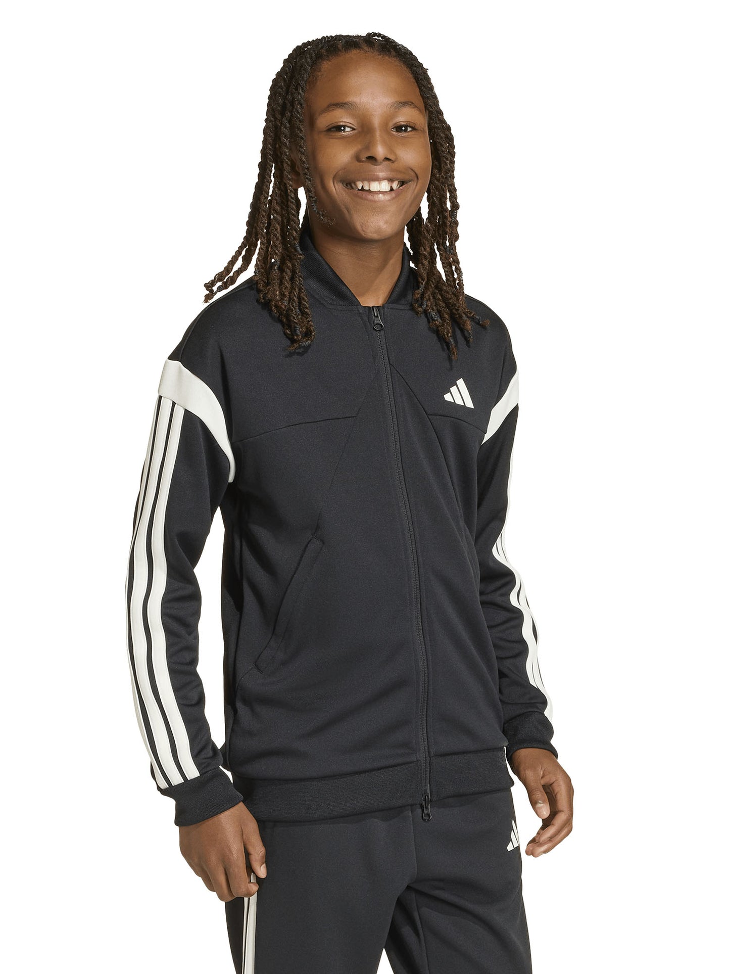 FELPA NERA ADIDAS HOUSE OF TIRO DA BAMBINA