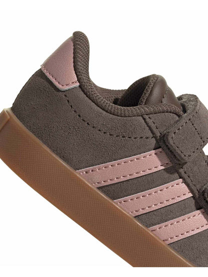 Adidas VL Court 3, sneakers Unisex bambino marroni