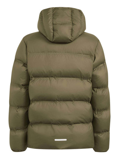 Adidas Synthetic Down Jacket, giubbino Unisex bambino verde