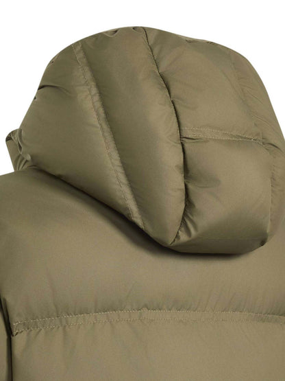 Adidas Synthetic Down Jacket, giubbino Unisex bambino verde