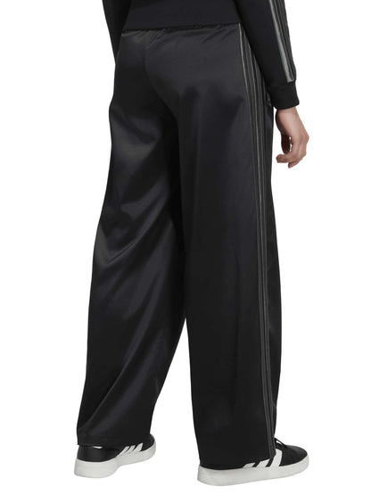 Adidas Satin Wide Leg Pant, pantalone unisex bambino nero