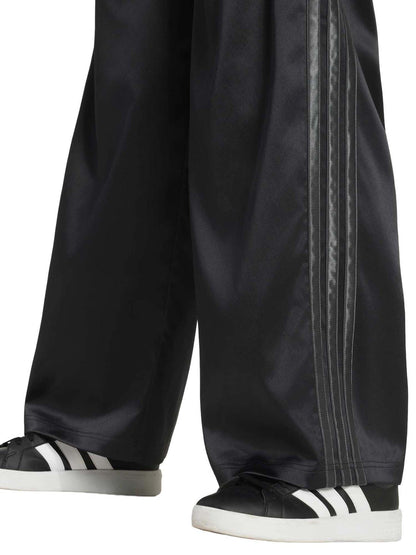 Adidas Satin Wide Leg Pant, pantalone unisex bambino nero