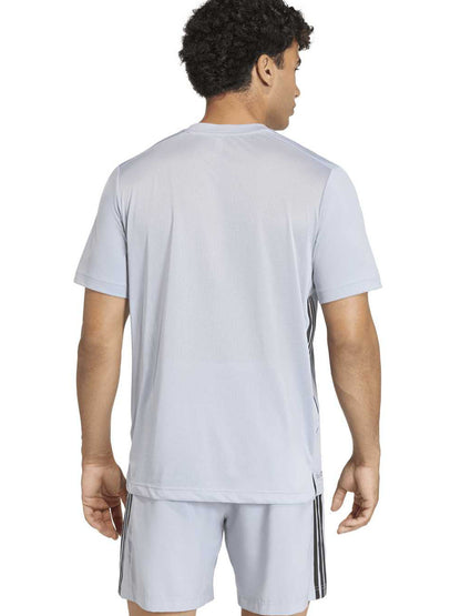Adidas Techfit Training, t-shirt da uomo grigia