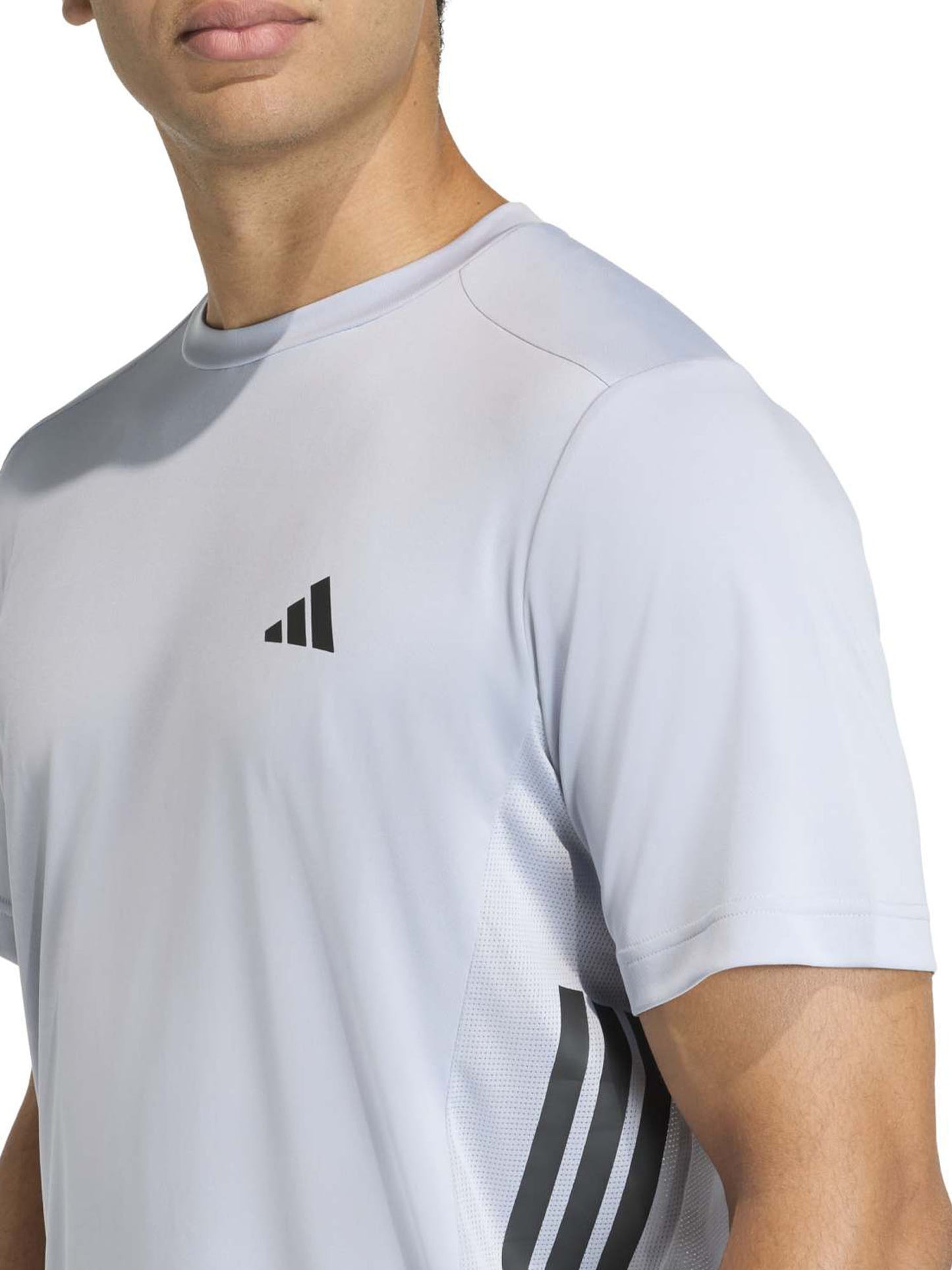 Adidas Techfit Training, t-shirt da uomo grigia