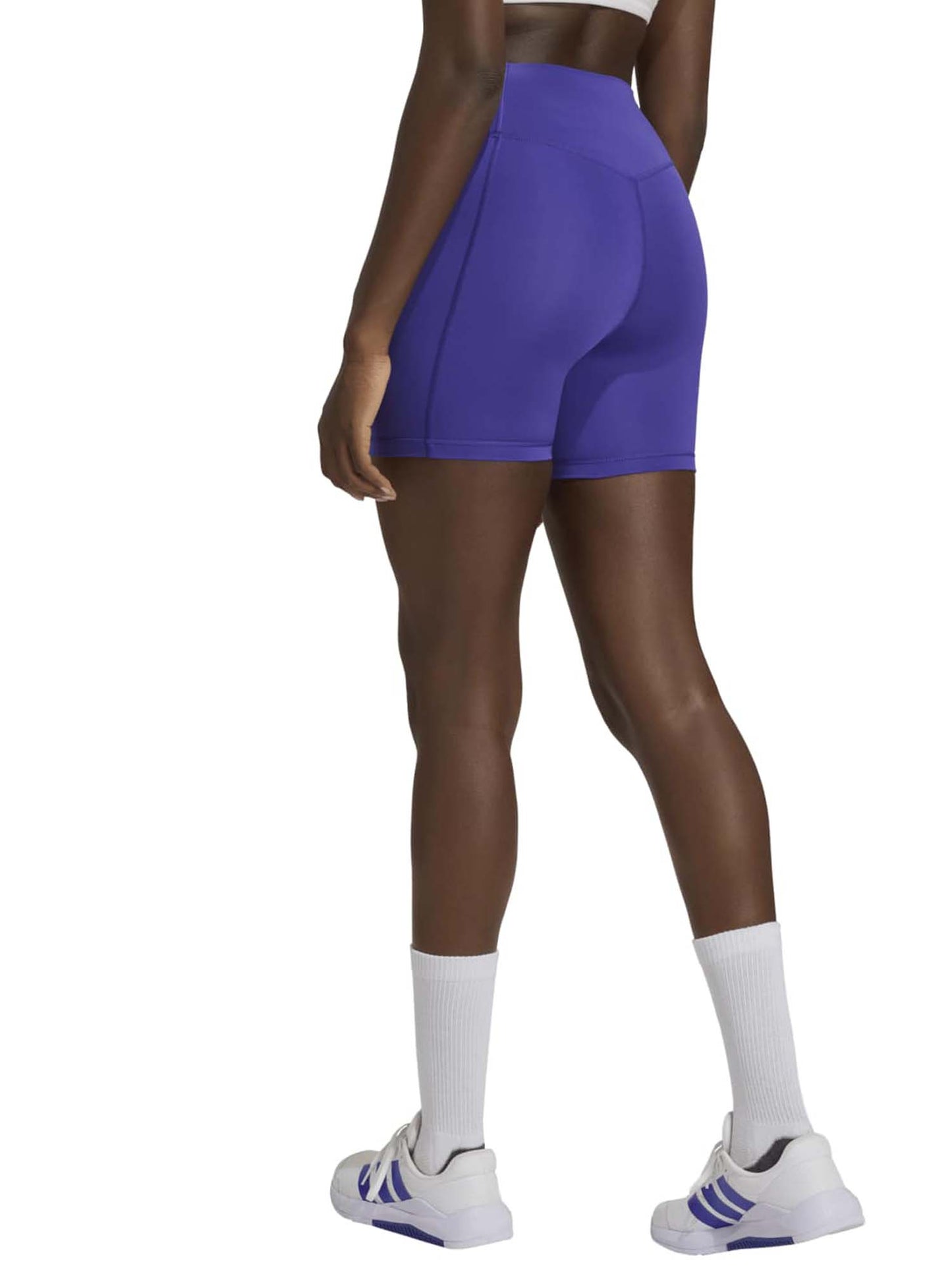 Adidas Optim Essentials 5in, bermuda da donna viola
