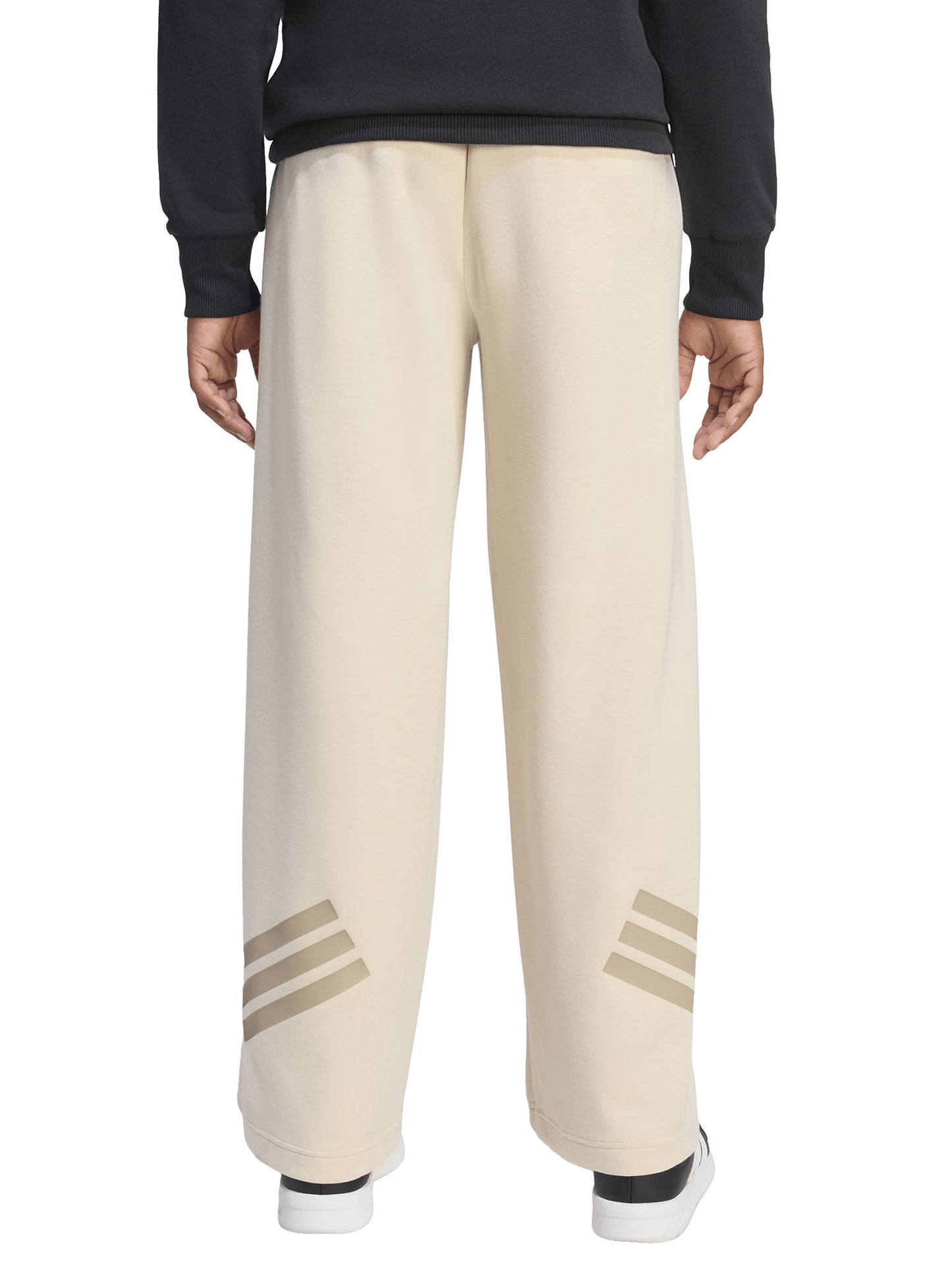 PANTALONE BEIGE ADIDAS FUTURE ICONS 3STRIPES DA BAMBINA