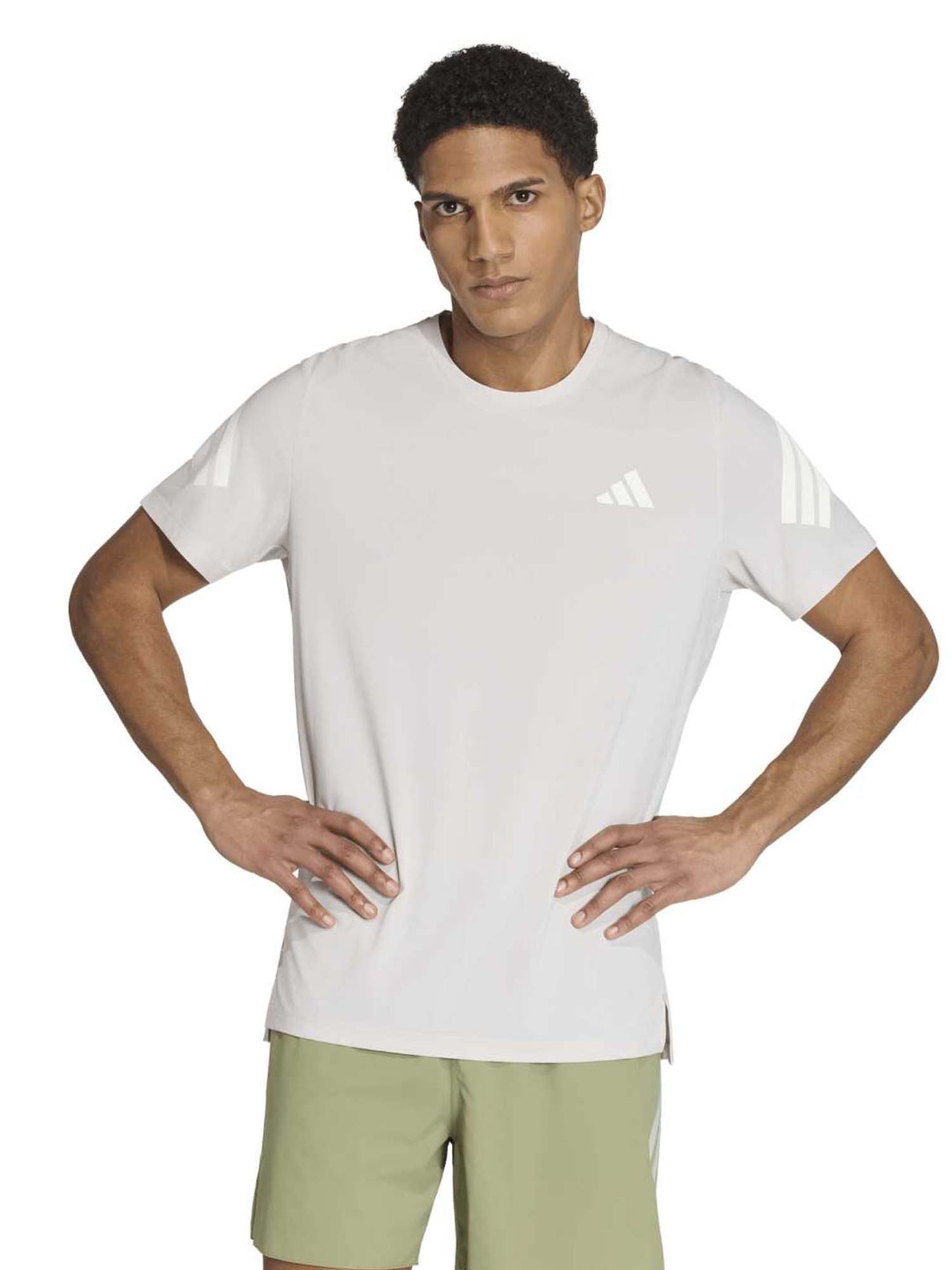 Adidas adi365 Climacool, t-shirt da uomo grigia