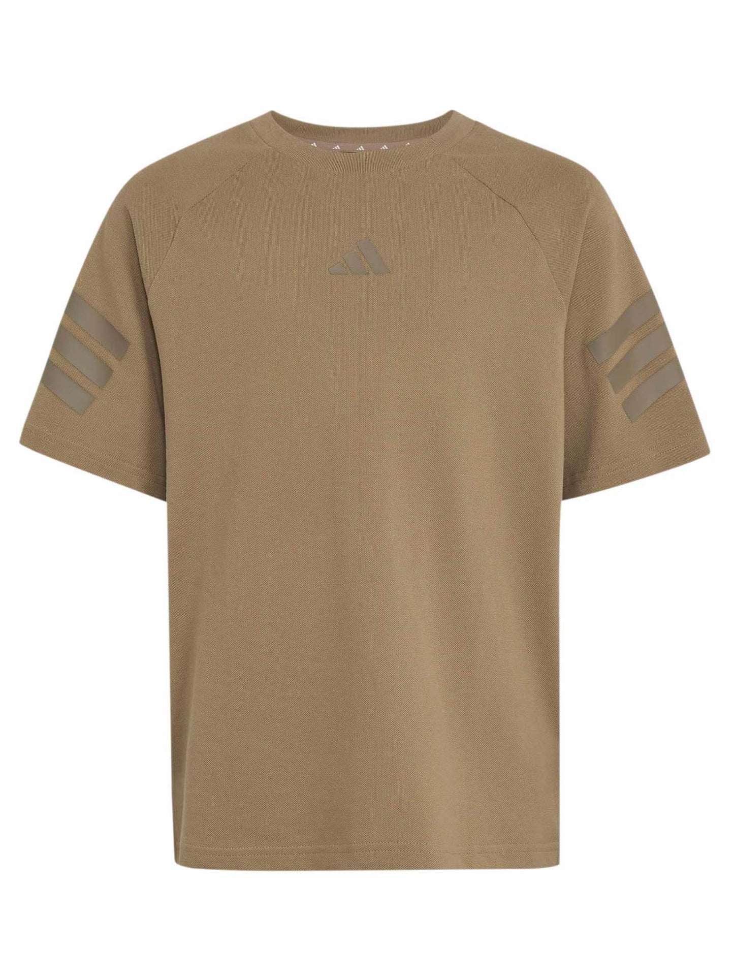 Adidas Future Icons, t-shirt a maniche lunghe Unisex bambino marrone