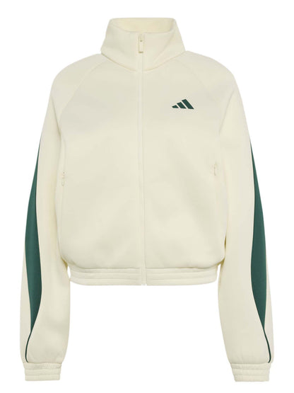 Adidas Stadium Tracktop, felpa da donna bianca