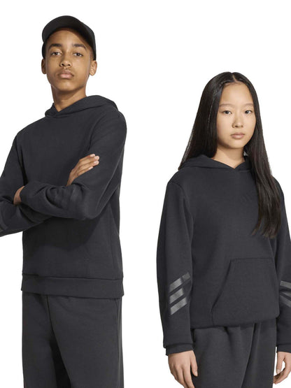 Adidas Future Icons, felpa Unisex bambino nera
