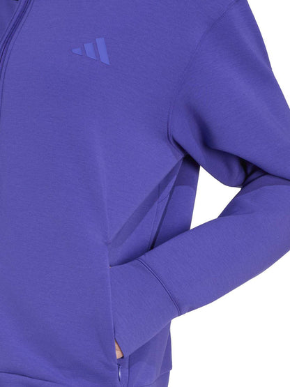 Adidas Ks3299 Purpu, felpa da donna viola