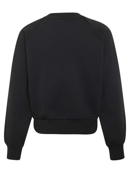 Adidas Jg Clgt V-Neck, felpa Unisex bambino nera