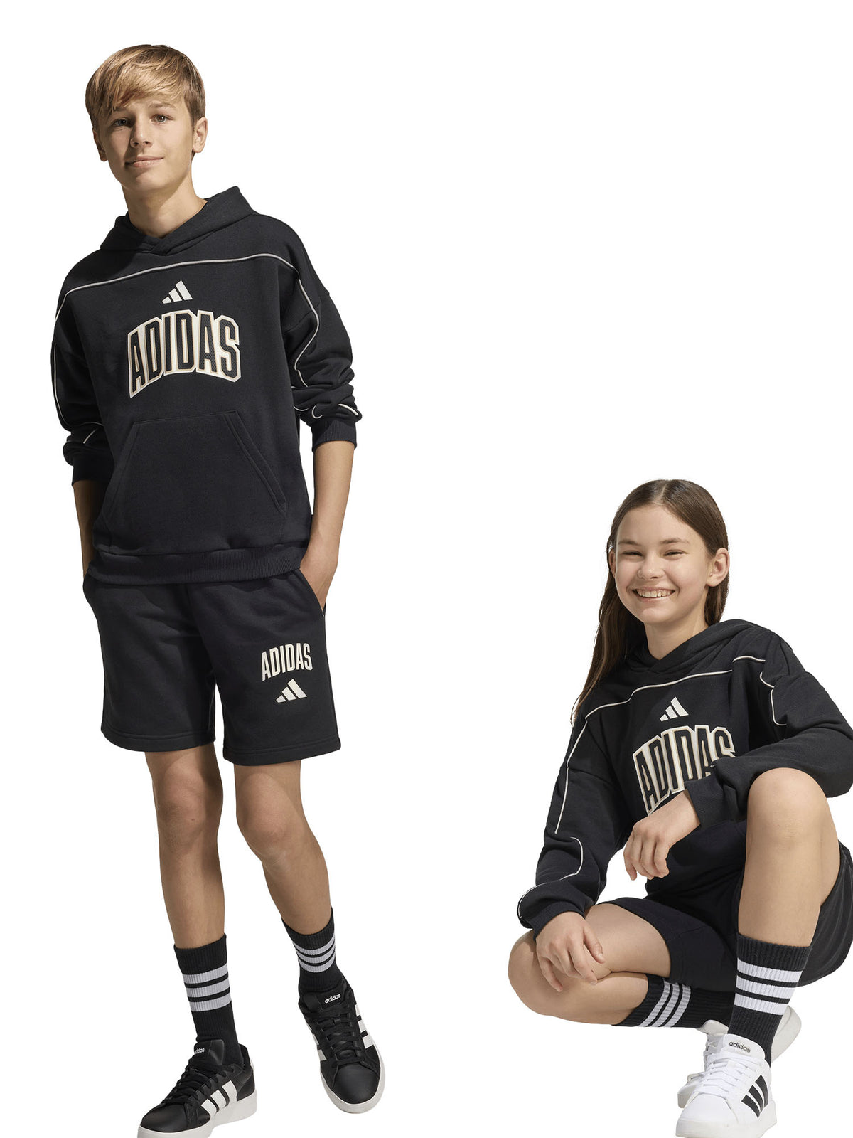 Adidas b short da bambino/a nero