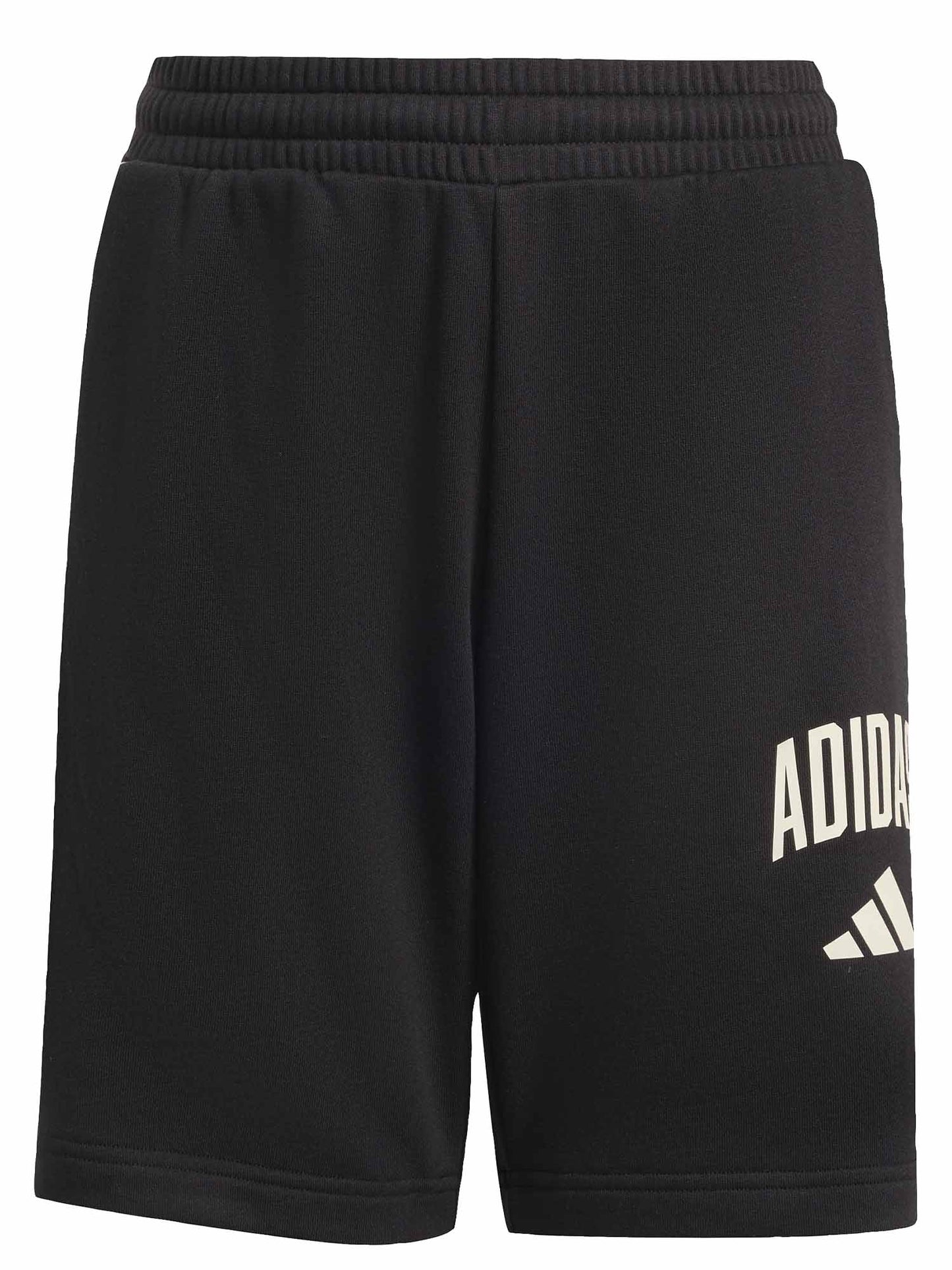 Shorts Adidas neri junior bimbo/a in cotone e poliestere riciclato