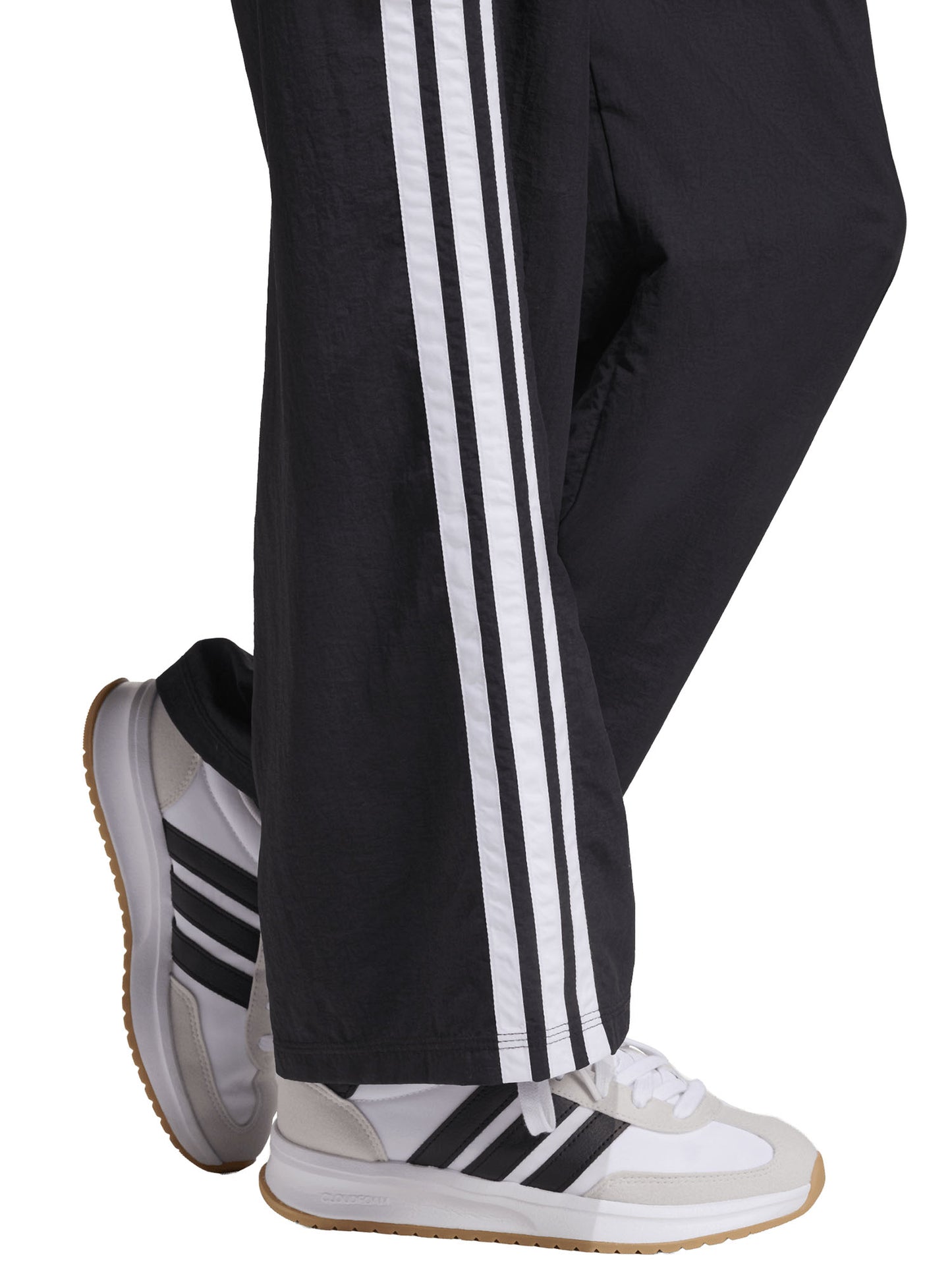 Pantaloni sportivi Adidas regular da bambina in nero